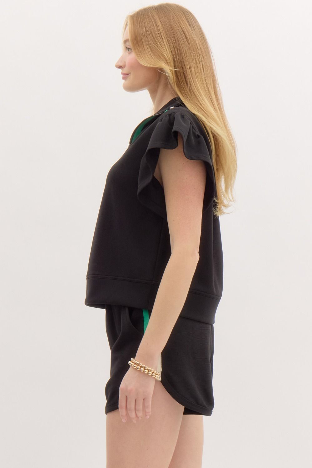 Charlotte Set- Black/Green