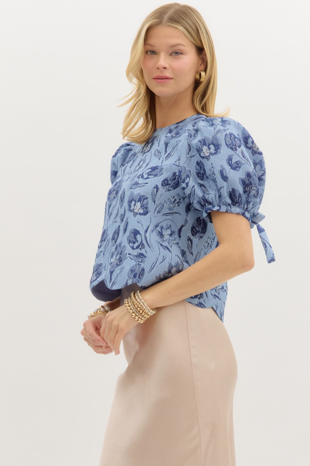 Kelly Top- Blue