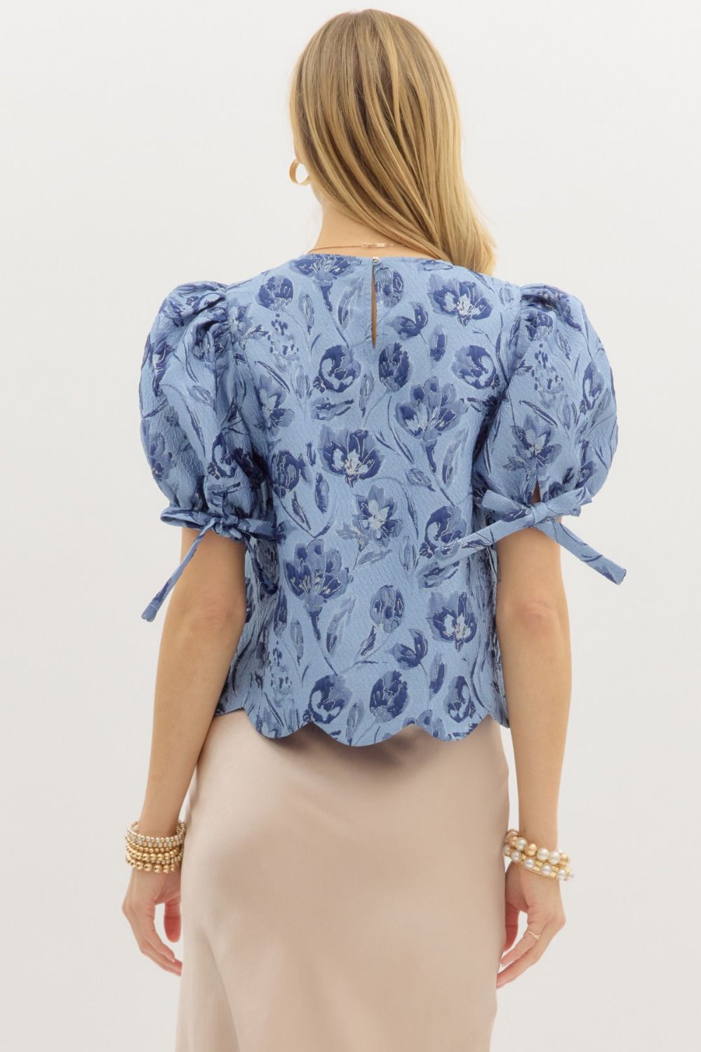 Kelly Top- Blue