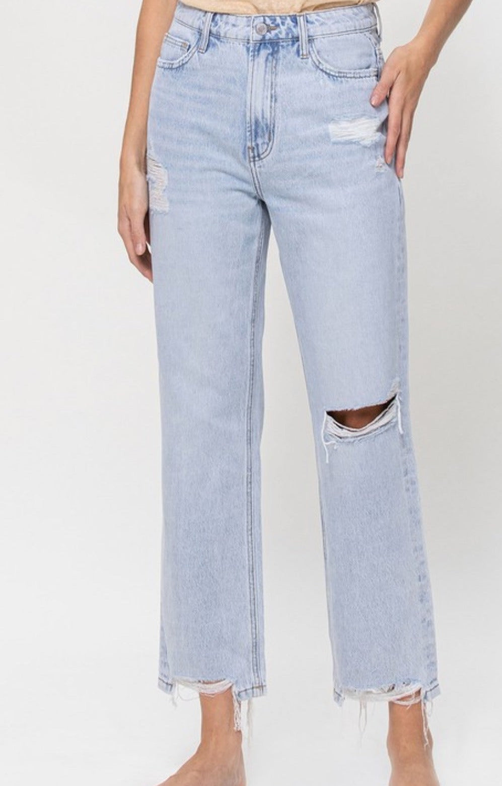 Vintage Boyfriend Jean- Light Denim