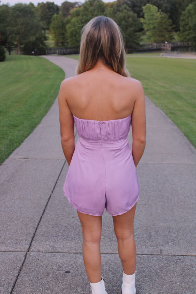Emily Romper- Lilac