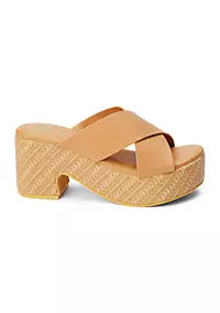 Nellie Wedge- Tan