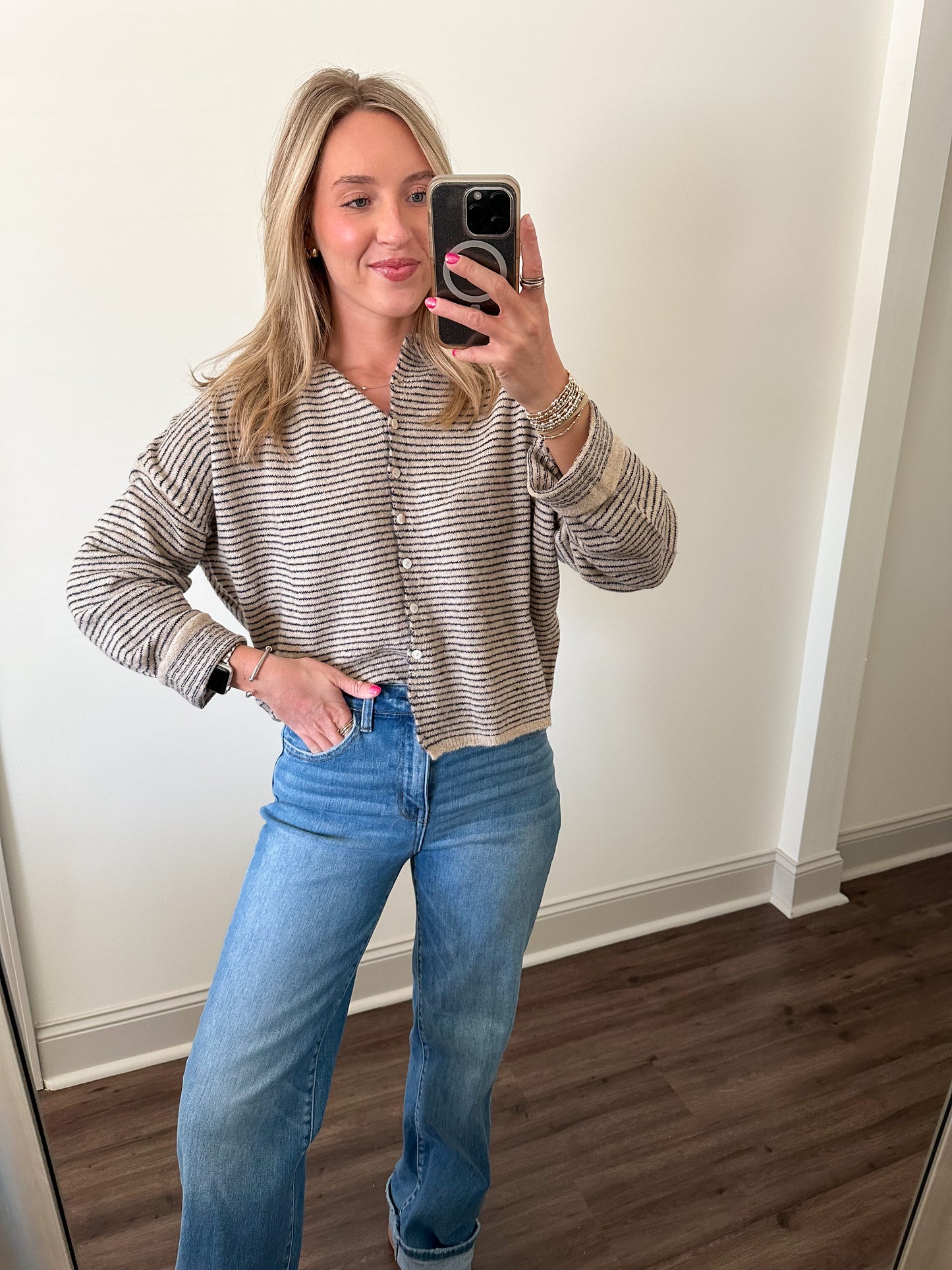 Piper Mini Stripe- Natural