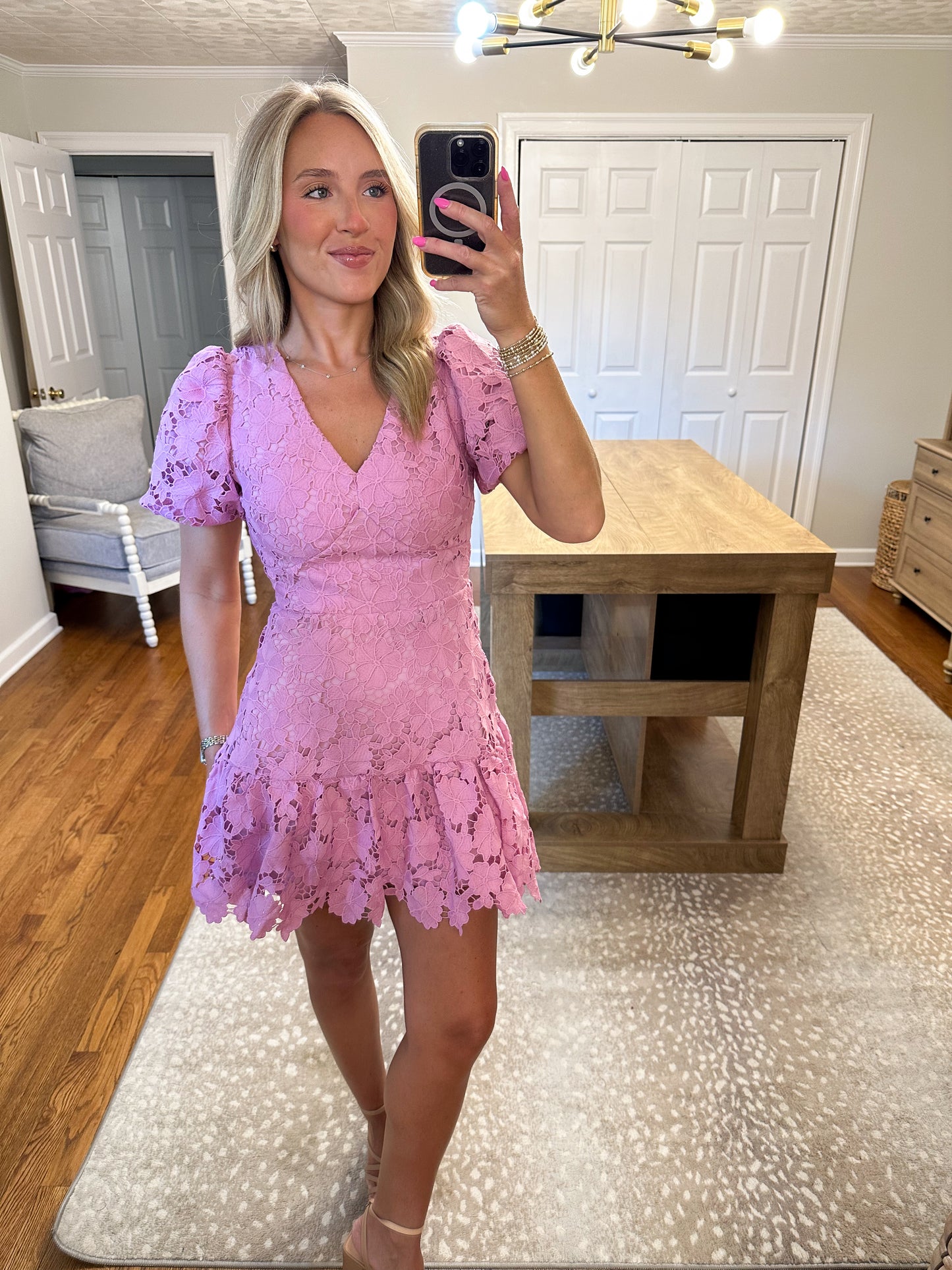 Blair Mini Dress- Lilac