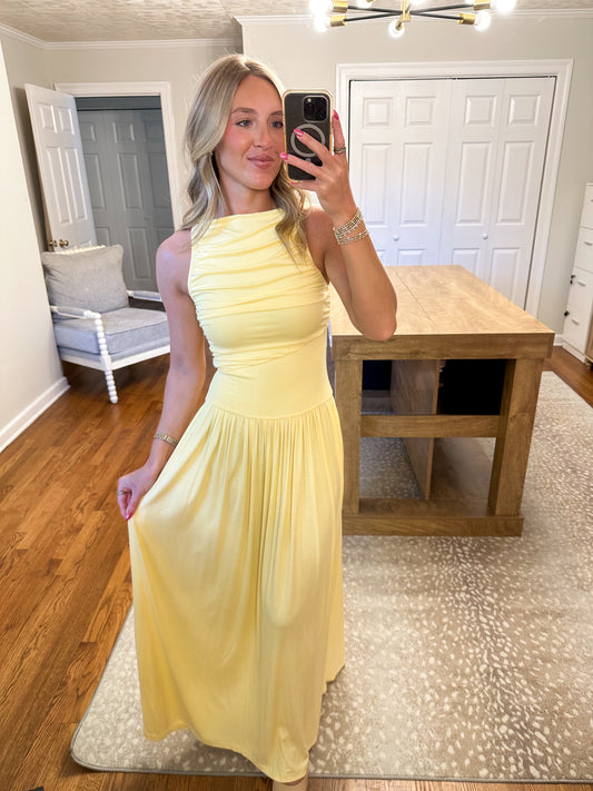 Leni Maxi Dress- Butter