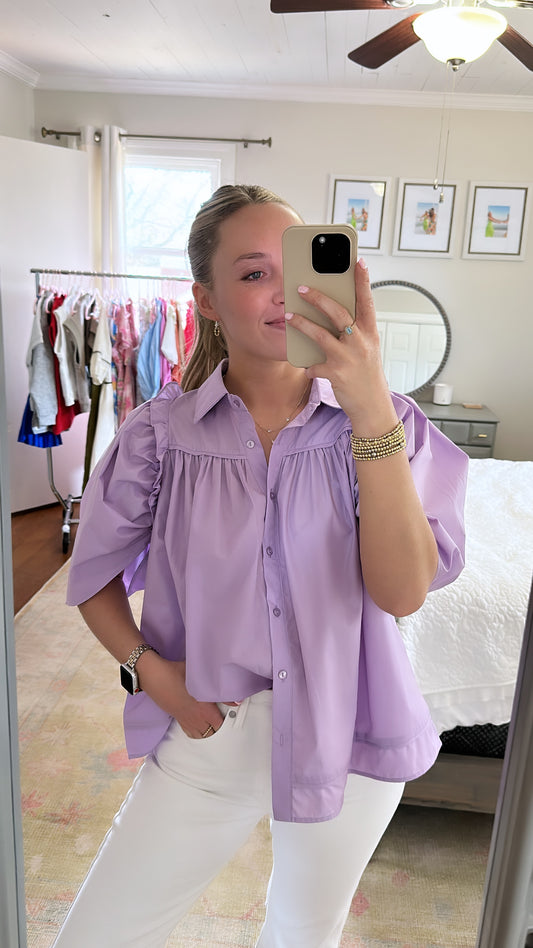 Kesley Top- Lavender