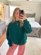 Kiera Mockneck- Dark Teal