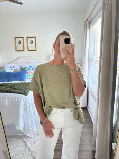 Easy Summer Shirt- Olive