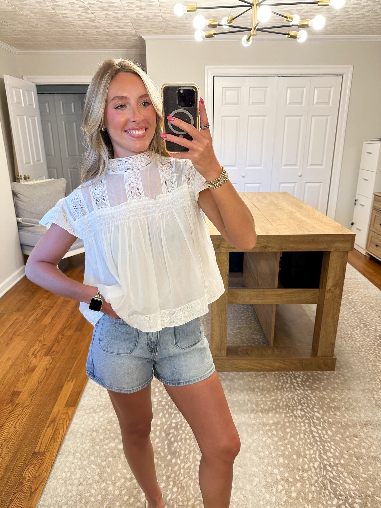 The Sutton Top- White