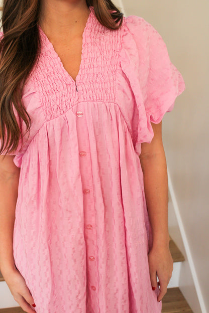 Corey Dress- Pink