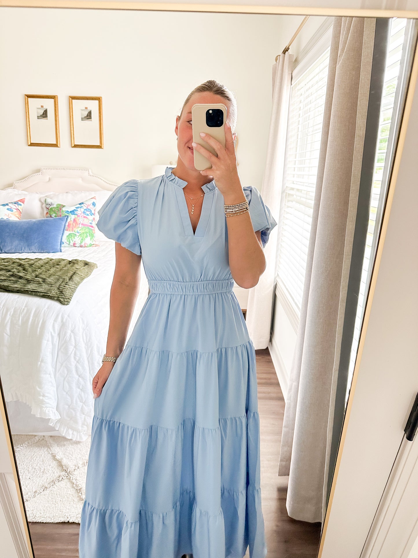 Lucy Dress- Light Blue