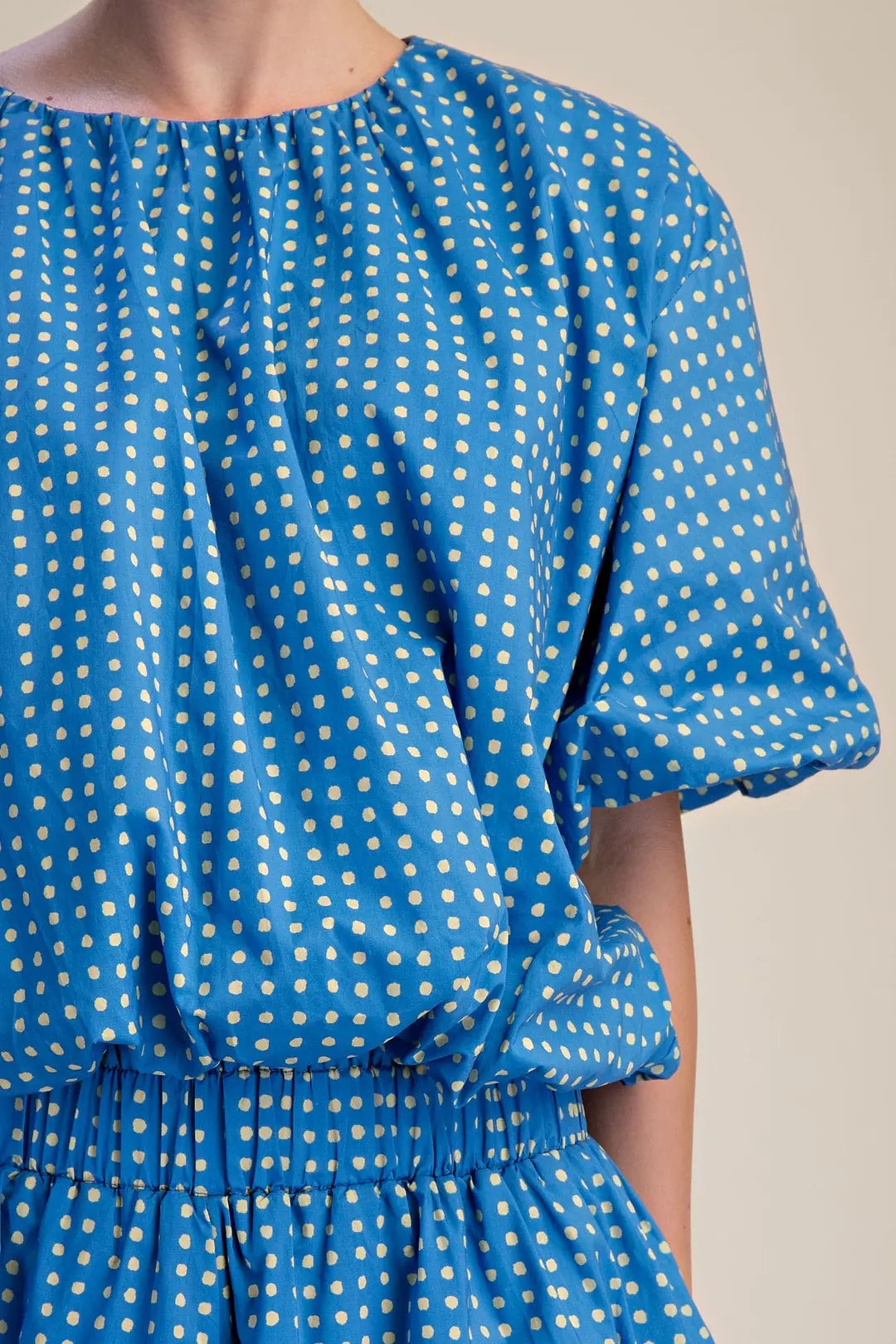 Maren Polka Dot Set- Blue