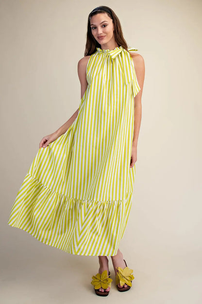 Seaside Escape Midi- Lime