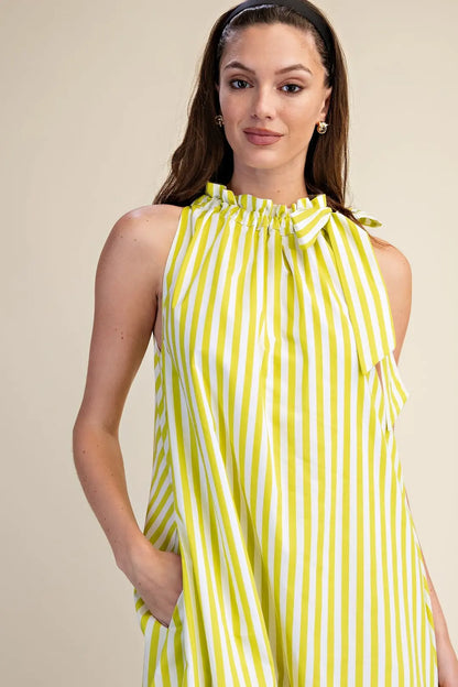 Seaside Escape Midi- Lime
