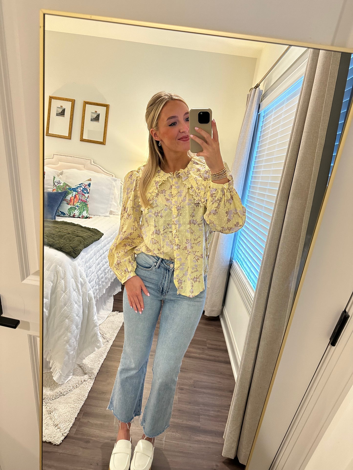 Brynn Top- Yellow