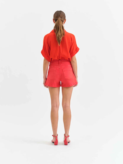 Valley Girl HR Shorts- Cherry