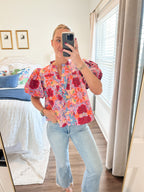Freesia Top- Multi