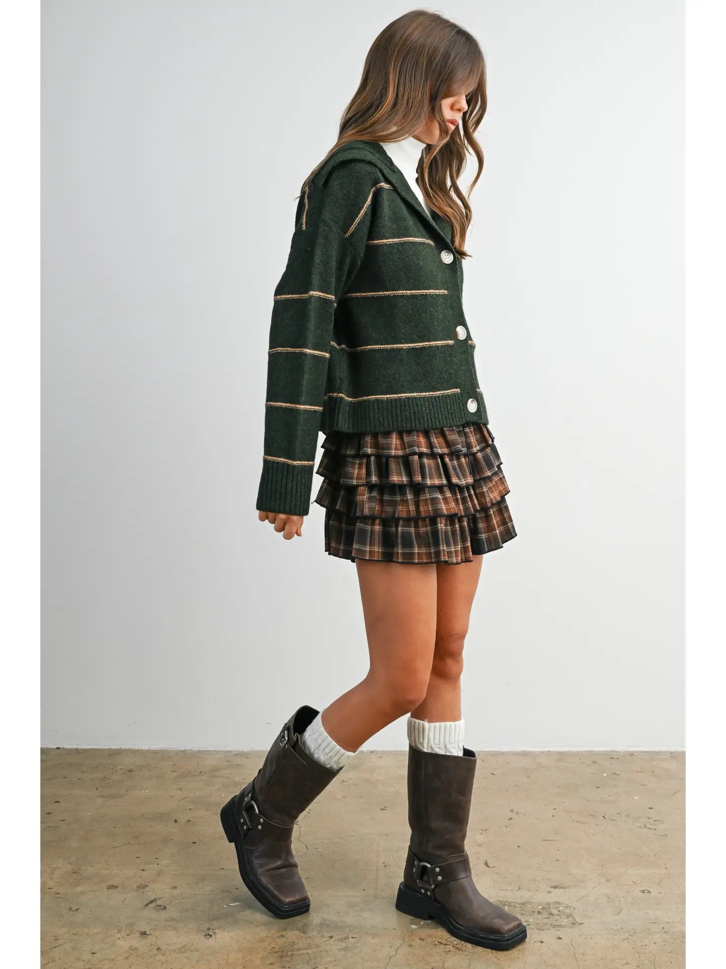 Hunter Stripe Cardigan