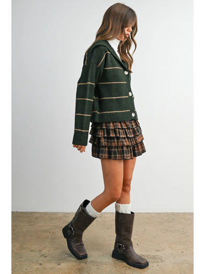 Hunter Stripe Cardigan