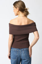 Veena Top- Brown
