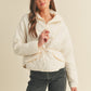 Dana Puffer Pullover- Cream