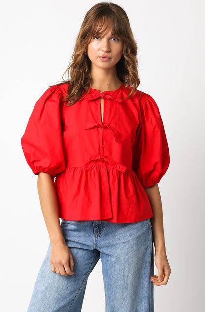 Alice Top- Red
