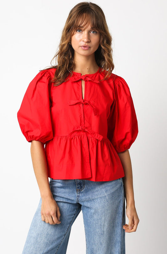Alice Top- Red