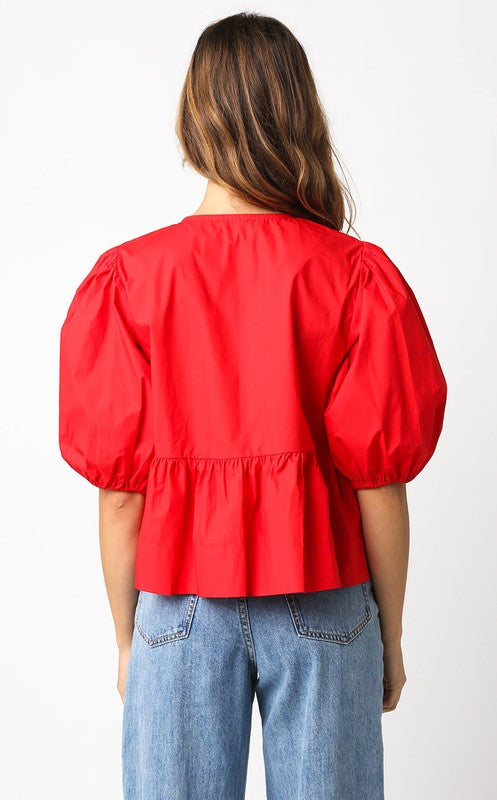 Alice Top- Red