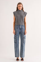 Sly Olive Vest