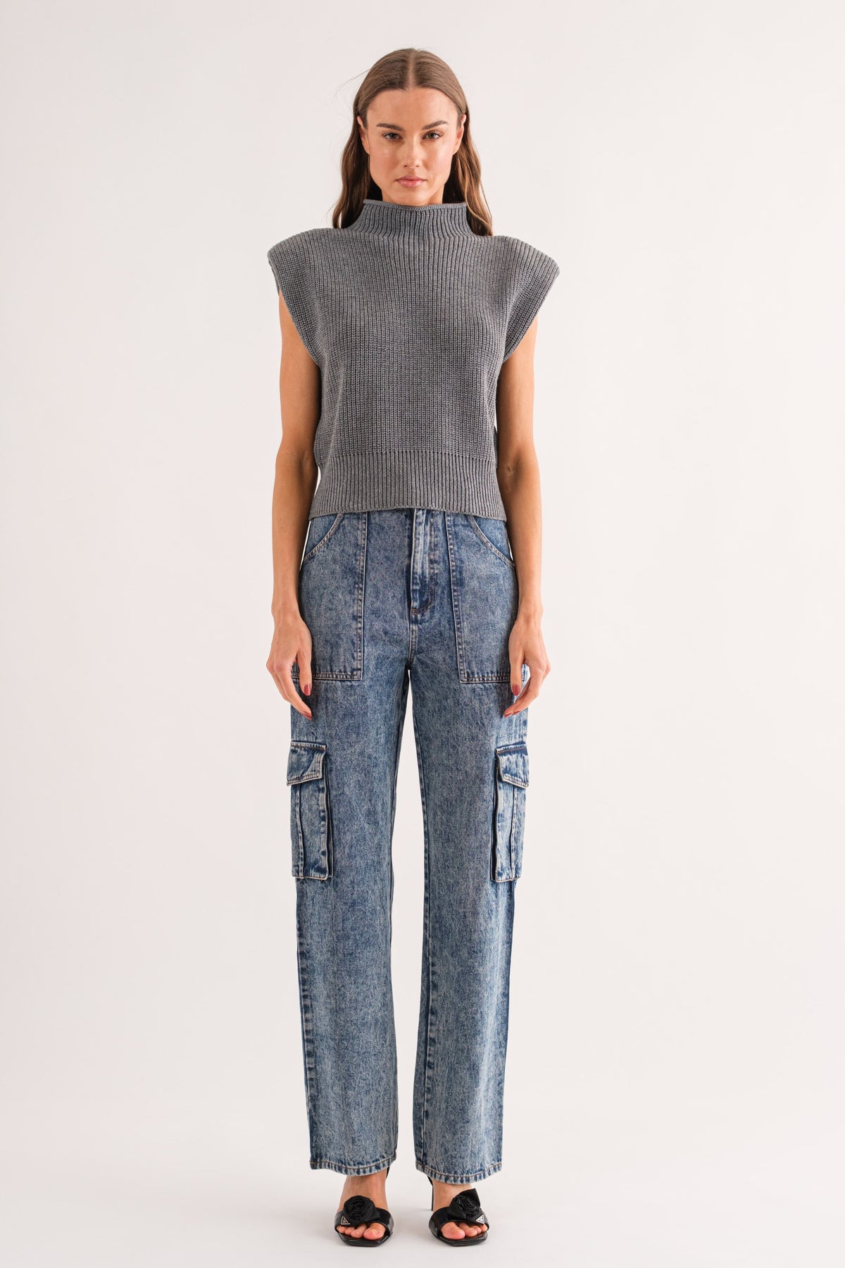 Sly Olive Vest