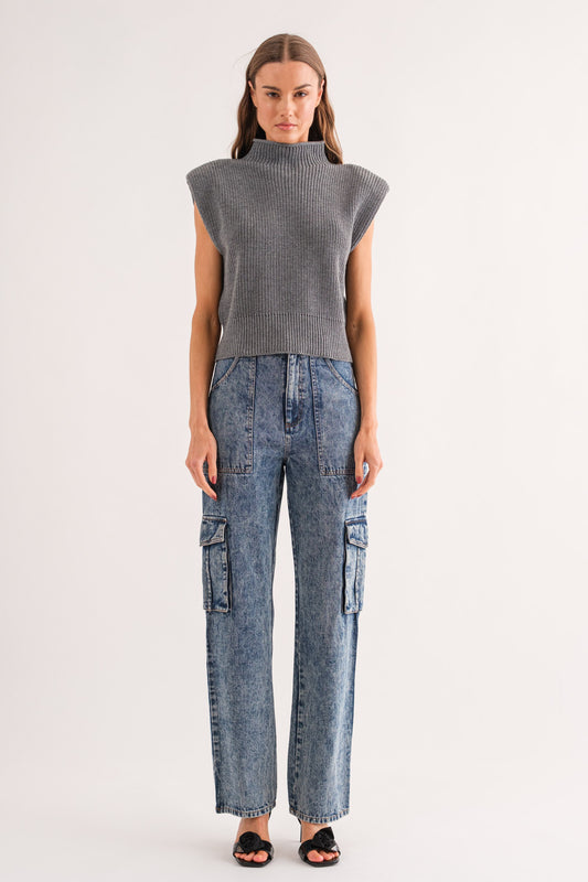 Sly Olive Vest