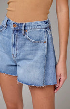 Ava Denim Shorts- Medium Wash
