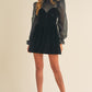 Belle Velvet Mini Dress is