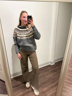 Nordic Sweater- Grey