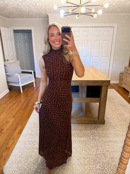 Remi Maxi Dress- Espresso