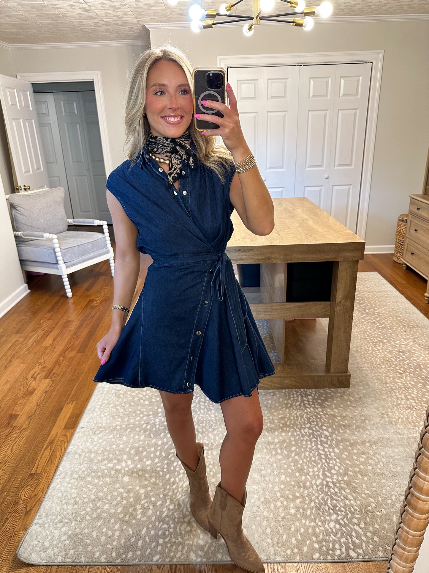 Eloise Denim Dress