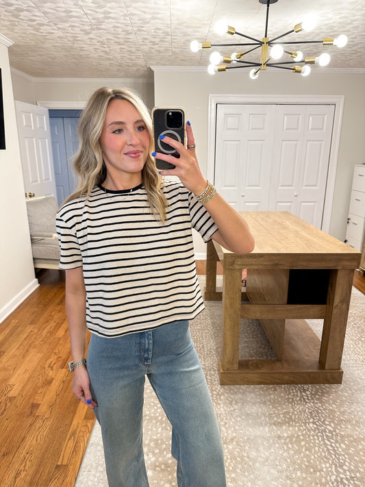 Essential Stripe Ringer Tee