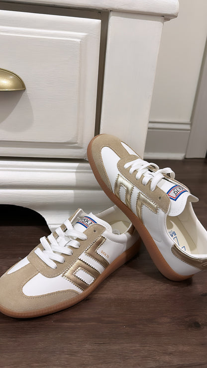 Cloud Sneakers- Gold