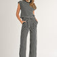 Mae Stripe Pants Set