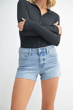 Allie Denim Short- Light