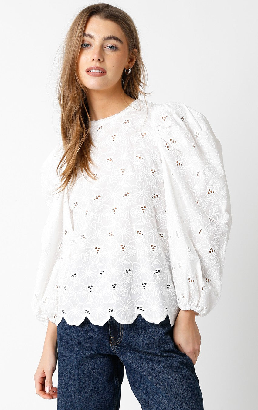 Karen Top- White