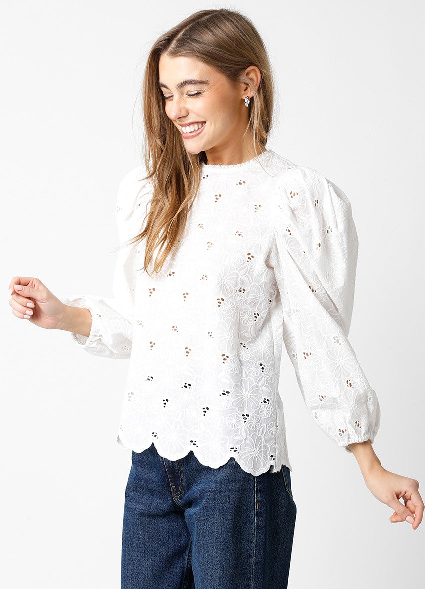 Karen Top- White