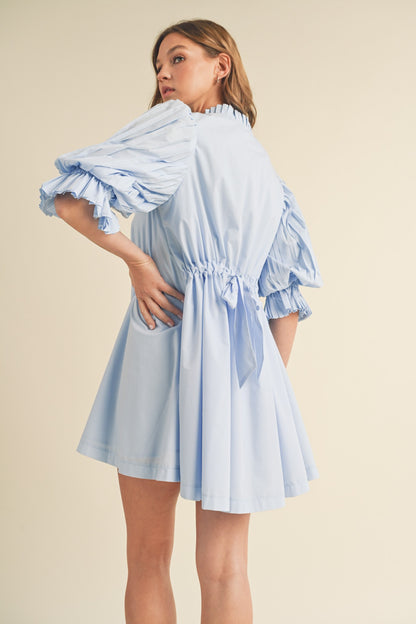 Alyssa Dress- Light Blue
