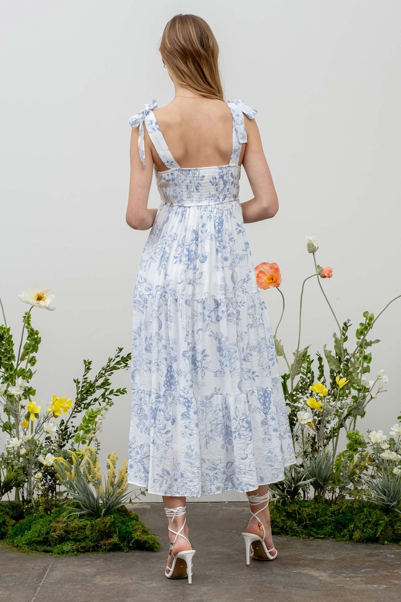 Lilian Dress- Blue