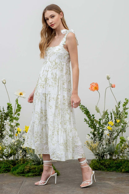 Lilian Dress- Green