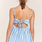 Cami Stripe Top- Blue