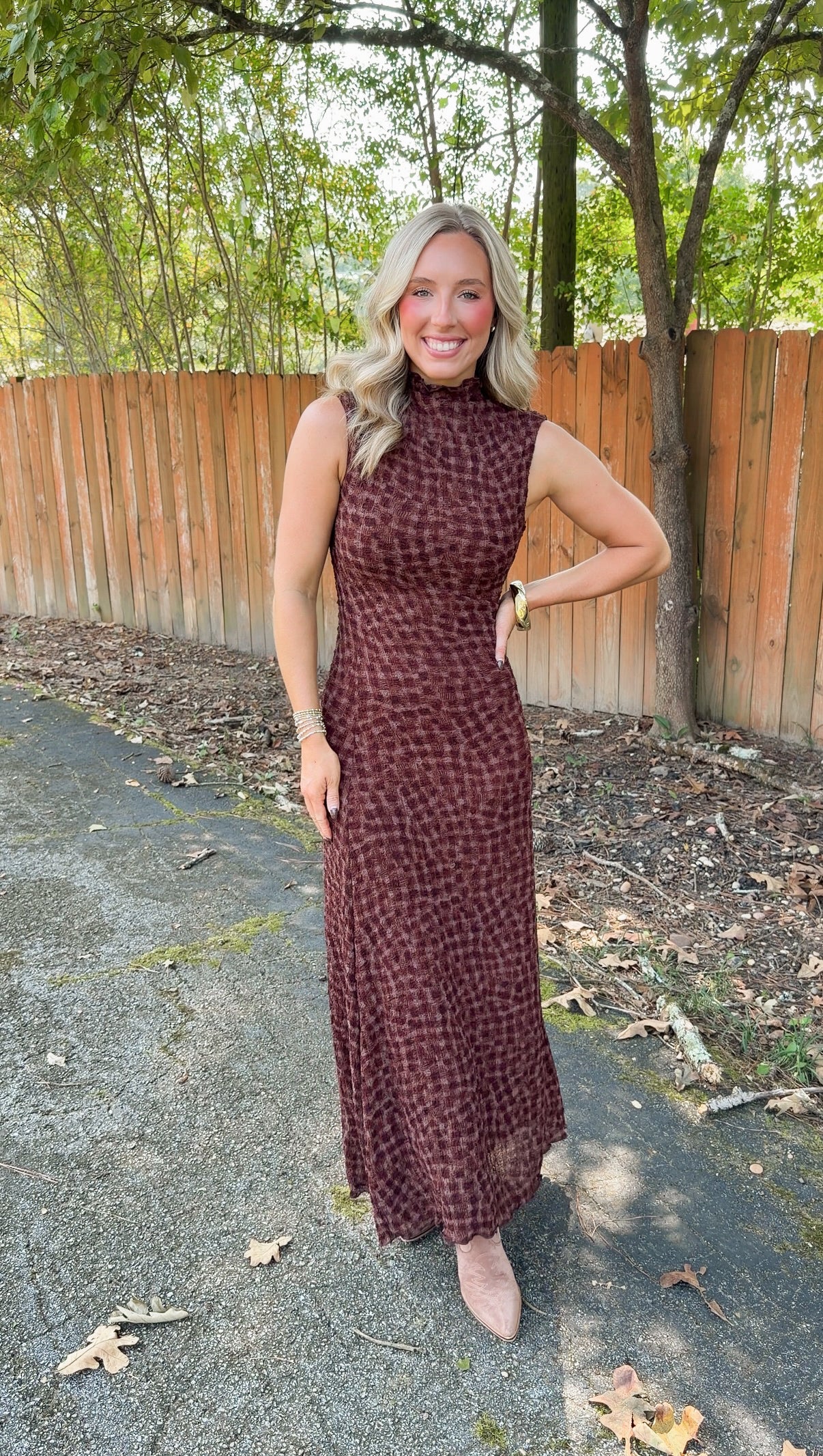 Remi Maxi Dress- Espresso