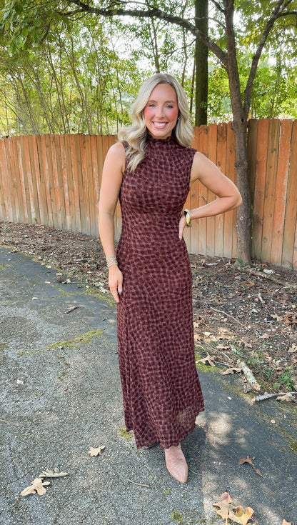 Remi Maxi Dress- Espresso
