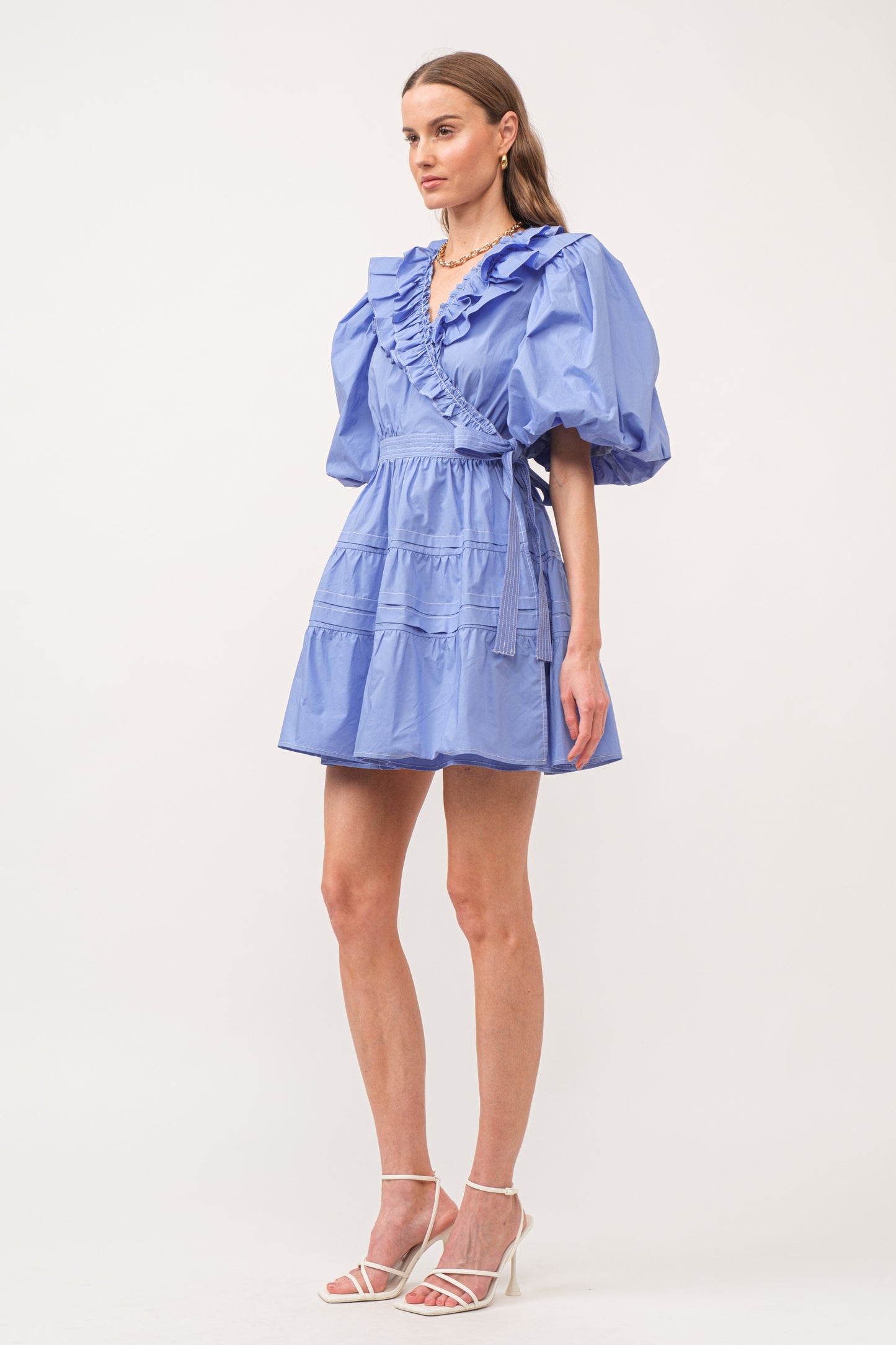 Josefine Dress- Periwinkle