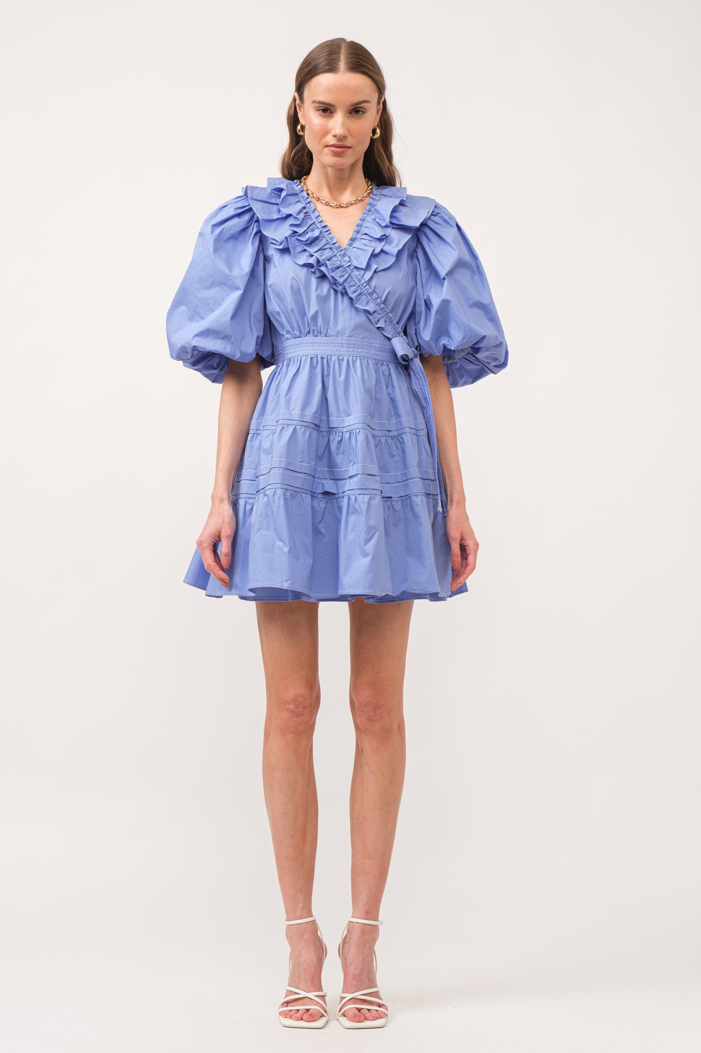 Josefine Dress- Periwinkle